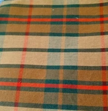 QUILT BLOCK LOT FABRIC SQUARES 5 INCH plaid mix 50 count