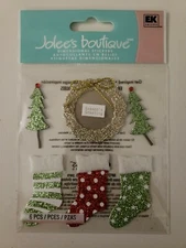 Jolees Boutique Seasons Greetings scrapbooking stickers 