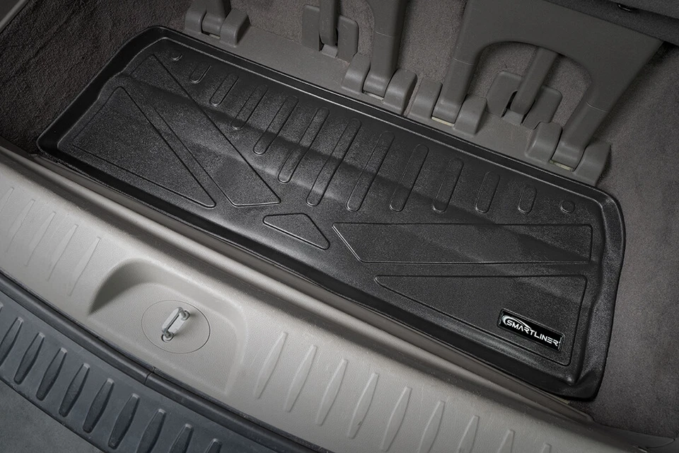 SMARTLINER Custom Fit Floor Mats 3 Rows Cargo Liner TPE 2015-2021 Kia Sedona SXL - Image 4 of 4