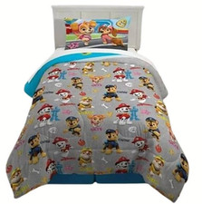 PAW Patrol Kids 2pc Reversible Twin/Full Comforter Set-W12271957069