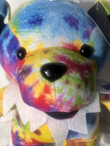 Bioworld Grateful Dead Dancing Bear Plüsch Mini Rucksack, kleine Tasche mit Etikett. - Bild 4 von 7