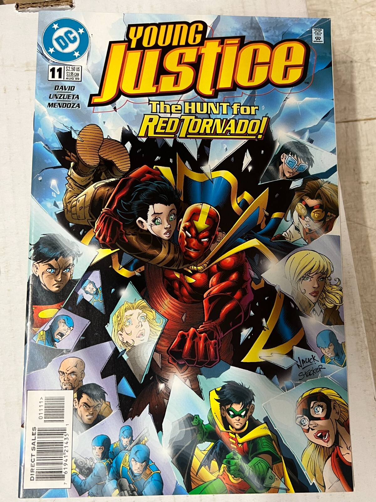 YOUNG JUSTICE #11 1998 PETER DAVID SERIES  DC COMICS | Combined Shipping B&B