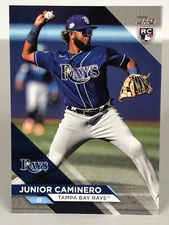 JUNIOR CAMINERO 2024 Topps Costco #30 RC Rookie card SP Tampa Bay Rays