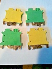  Phoenix Contact USLKG6N Ground modular terminal block QTY 4 NEW NO BOX