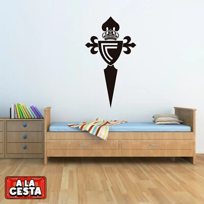 Vinilo equipo futbol escudo CELTA DE VIGO Liga adhesivo pegatina - Imagen 1 de 4