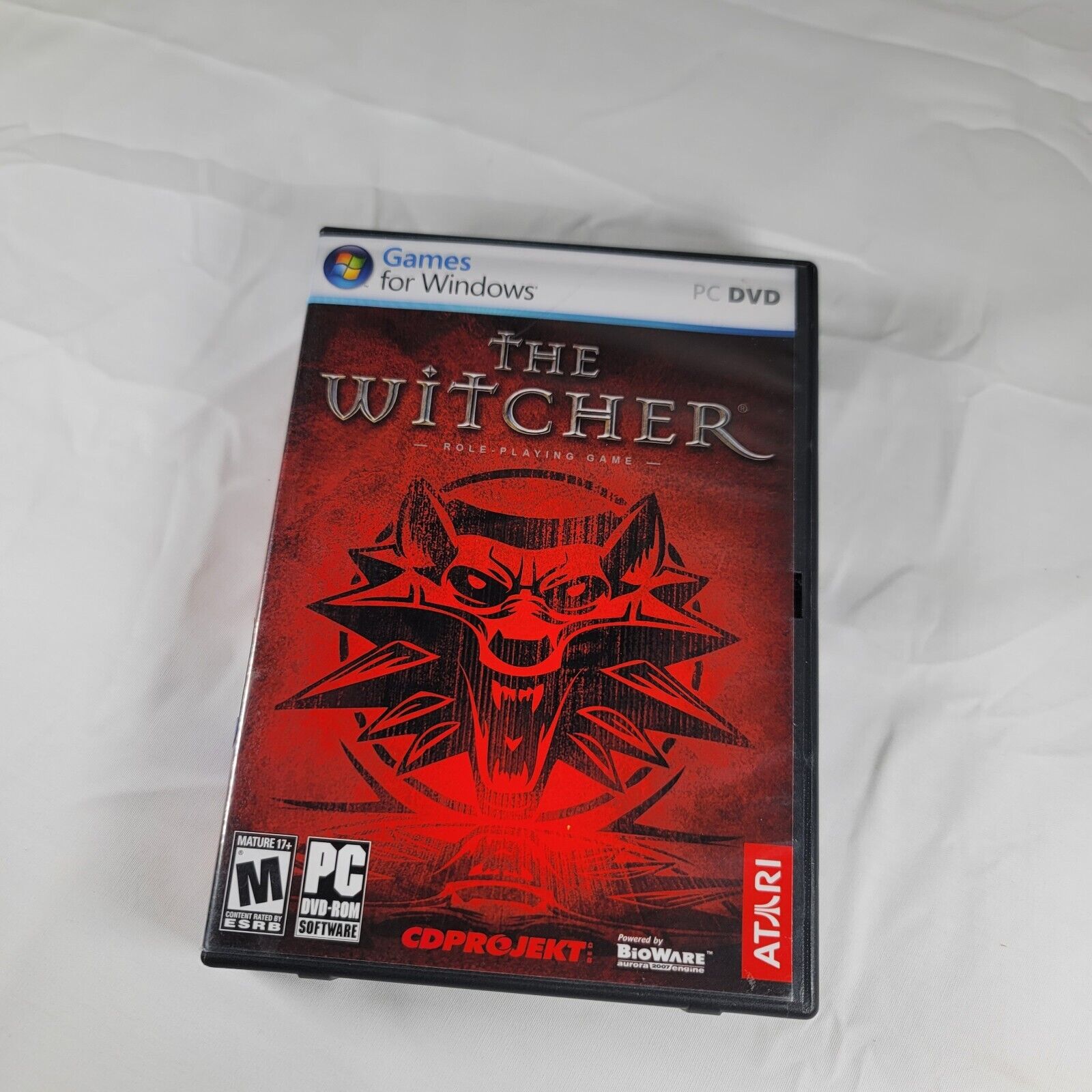 The Witcher Enhanced Edition PC CD ROM Game 2008 Role Play RPG Computer  Complete 742725276550