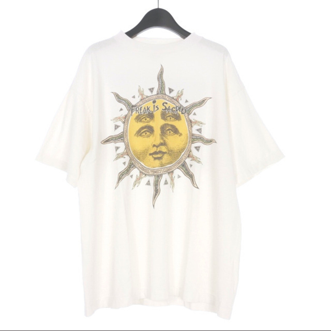 St. Michael SAINTMICHAEL 24AW CP_SS TEE SUN Print T-shirt Short 