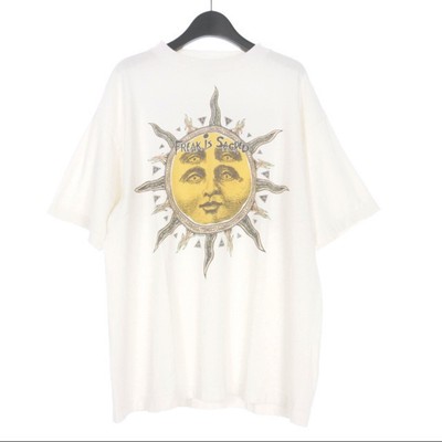 St. Michael SAINTMICHAEL 24AW CP_SS TEE SUN Print T-shirt Short 