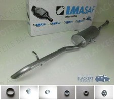 IMASAF Auspuff ESD ab Kat für Mercedes A-Klasse A140/160/190 Lang ohneAvantgarde