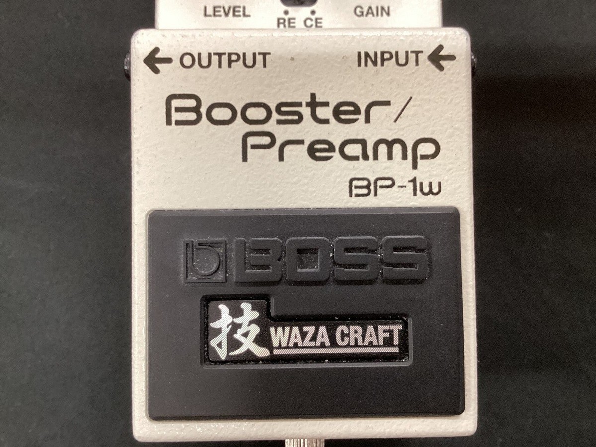 USED BOSS BP-1W WAZA CRAFT Booster/Preamp Guitar Effects USED BOSS BP-1W WAZA CRAFT Booster/Preamp Guitar Effects