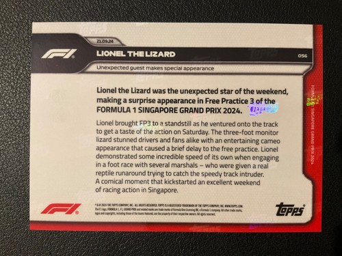 *PICK YOUR CARD* 2024 Topps Now Formula 1 F1 Base Set (UPDATED Jan 22, 2025) - 第 122/172 張圖片