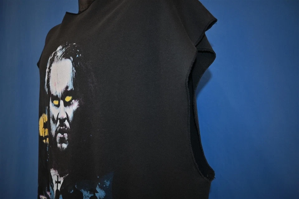 Moletom sem mangas vintage anos 90 WWF THE FUNERÁRIO DEADMAN GRAVEYARD WRESTLING GG - Imagem 4 de 4