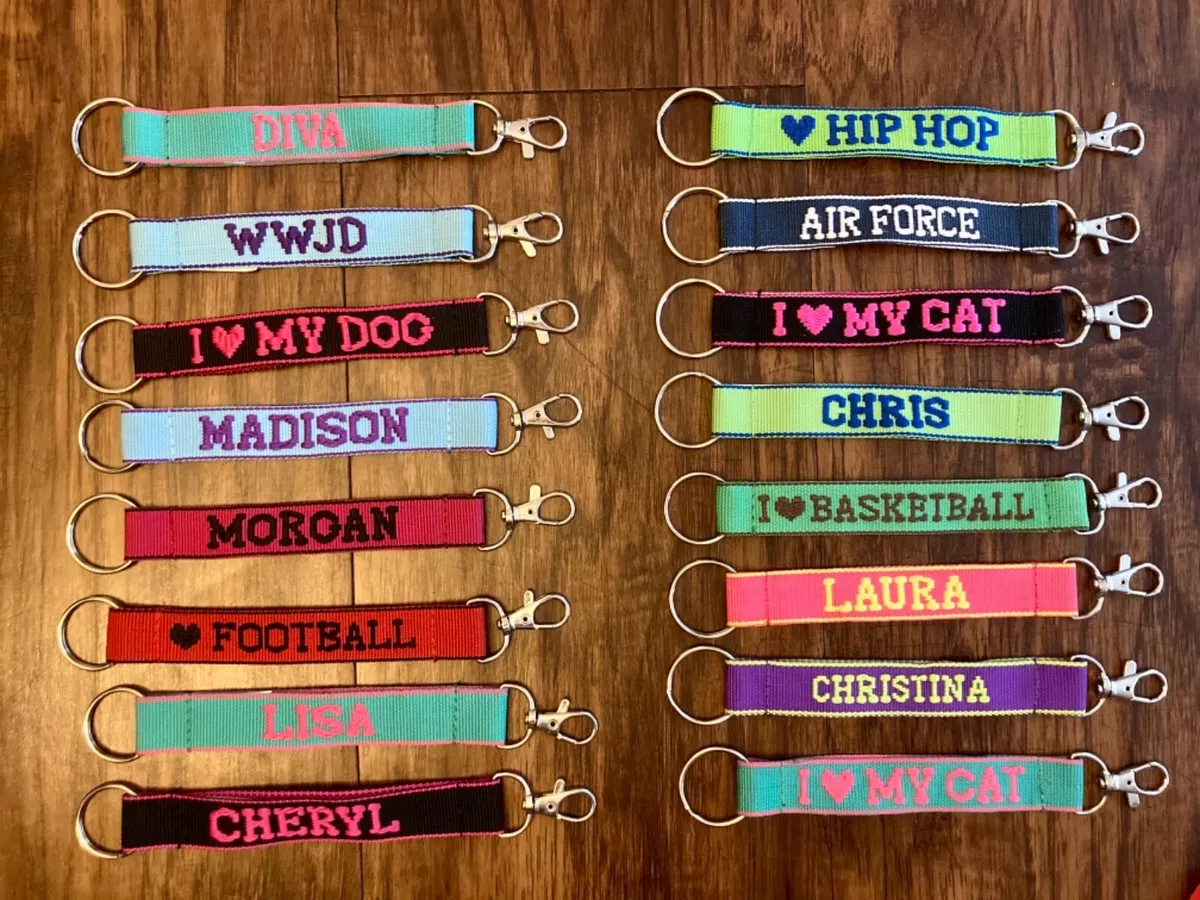 Personalized hotsell football keychains