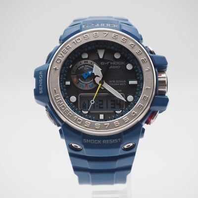 EXC] Casio G-Shock Gulfmaster 5371 GWN-1000 Blue Silver Radio