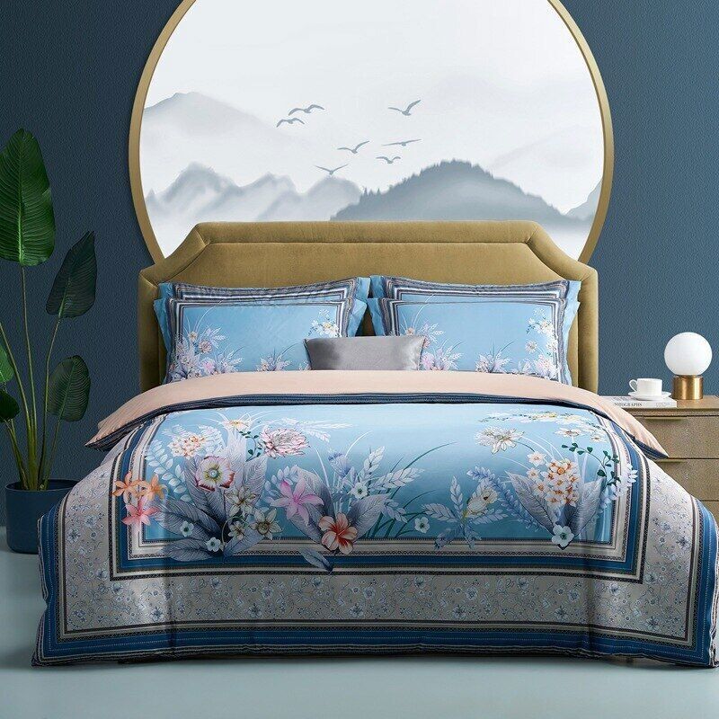4 Piece Digital Printing Washable Sheet 