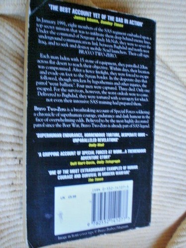 BOOK MILITARY HISTORY WAR ILLUSTRATED BRAVO TWO ZERO ANDY McNAB 410 PAGES - Picture 2 of 3