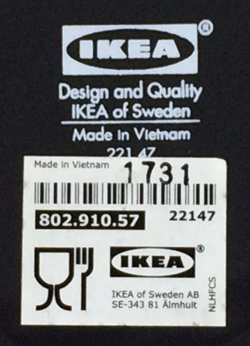 IKEA Vardagen Teapot Dark GRAY Ceramic 6 Cups 802.910.57 Vtg NEW w/ Tag - Picture 12 of 12