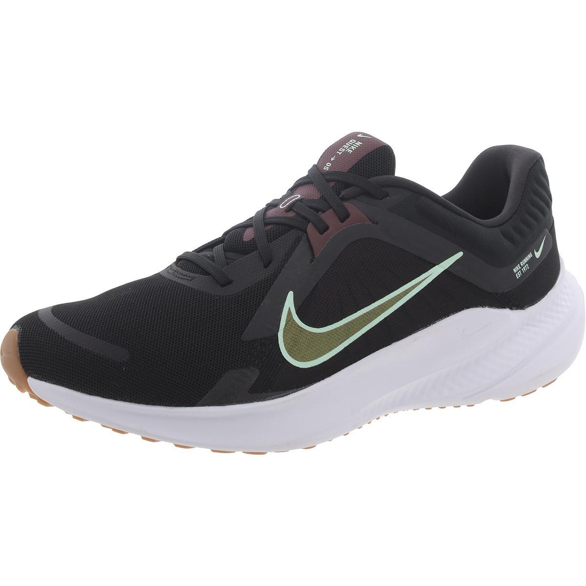 Кроссовки для бега и тренировок Nike Womens Quest 5 черные 11 Medium (B, M) BHFO 8744