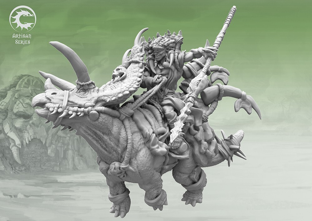 Thumbnail - Thunder Chieftain Artisan Series Wadrhun Conquest Para-bellum Fantasy