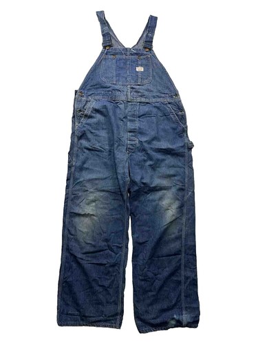 Vintage 60s Penneys Big Mac Oxhide Cloth Workwear Pants Mens 33x30