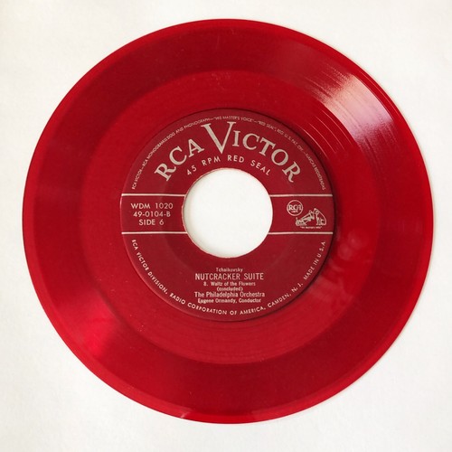 Vintage RCV Victor 45 RPM Red Seal WDM 1020 - Tchaikovsky Nutcracker Suite - Picture 11 of 13