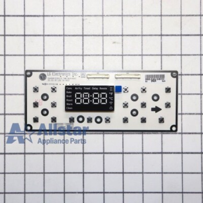 LG Range Pcb Display Control Board (18 Buttons) EBR89296404