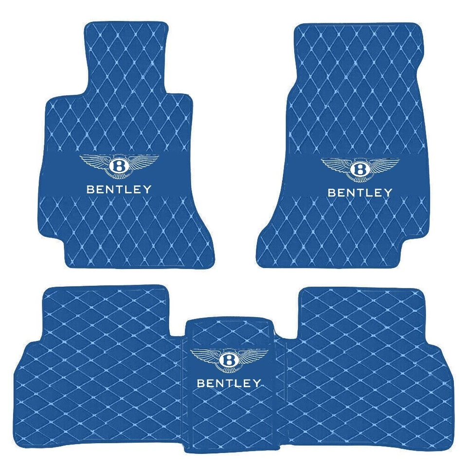 For Bentley Car Floor Mats Mulsanne Continental GT Flying Spur Bentayga Carpets - Изображение 4 из 4