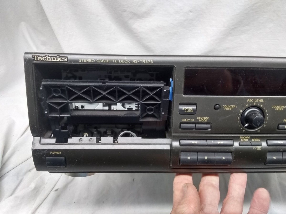 Technics RS-TR373 Double Auto Reverse Cassette Stereo Deck For