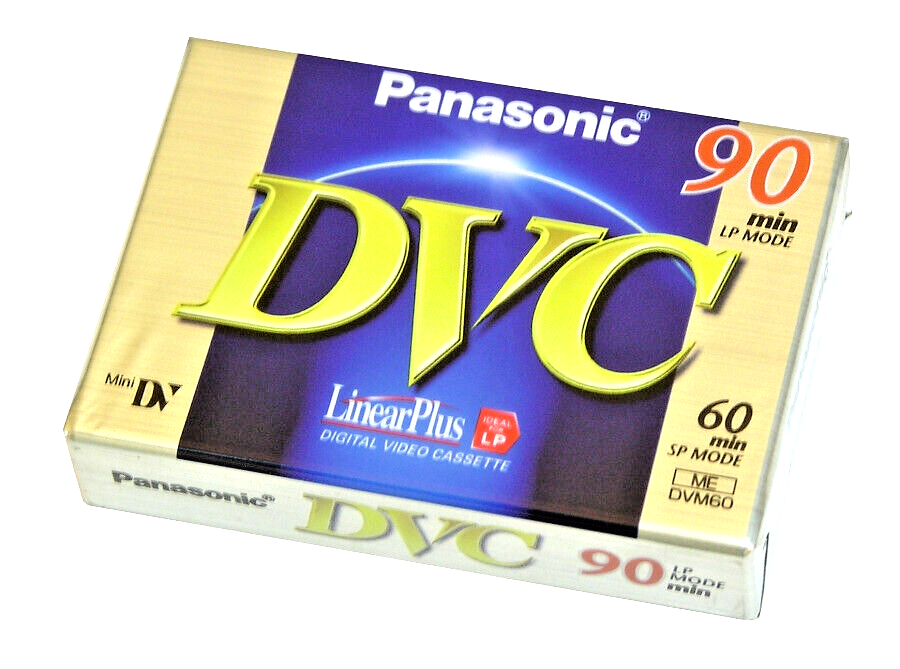 Panasonic DVC Mini DV 90  Videocassetta Vergine per videocamera