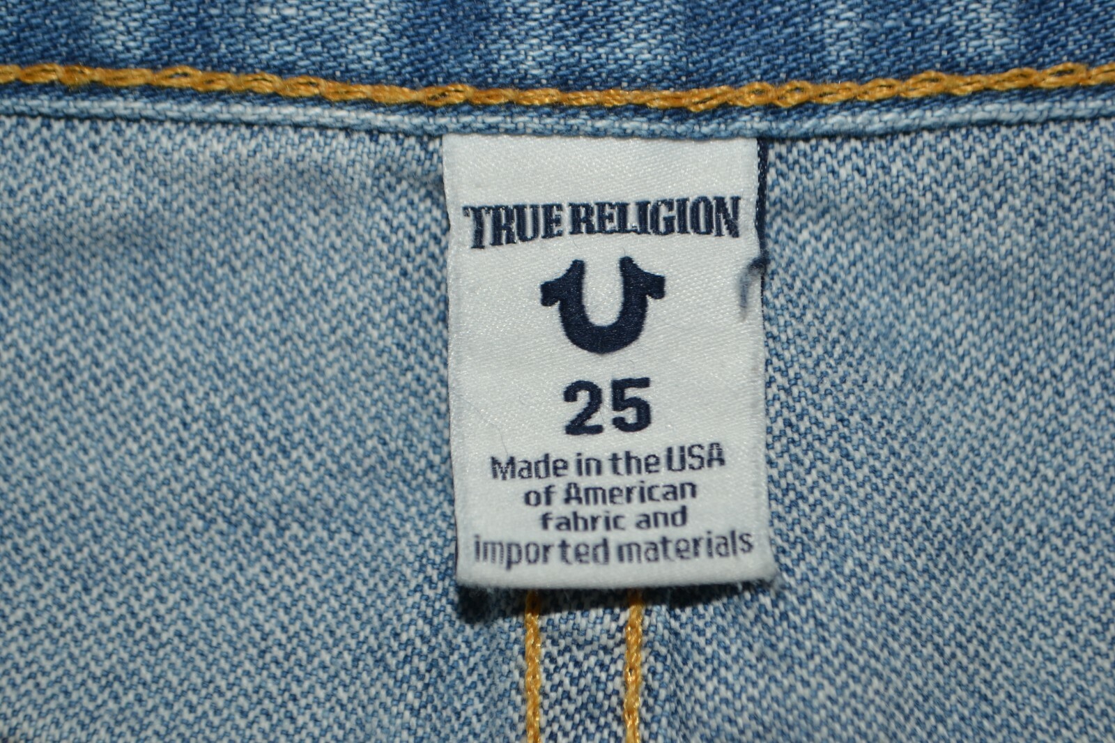 True Religion Women's Sexy Scout Boyfriend Fly Button Denim Shorts Sz 25 thumbnail 6