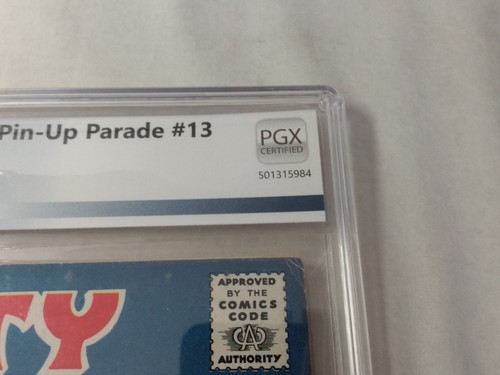 Katy Keene Pin-up Parade PGX 6.5 Archie Giant 13 Fashion Humor Vintage 1960 - Picture 5 of 7