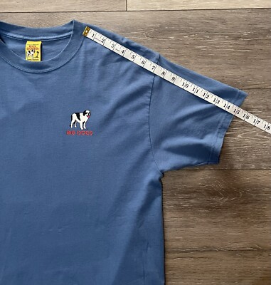 Vintage NWOT BIG DOGS 2000 Men's Blue 