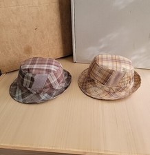 Lot Of 2 BRONER Wear It Fedora Hats