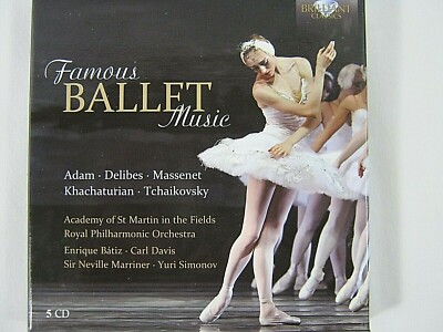 Famous Ballet Music (CD, Apr-2012, 5 Discs, Brilliant Classics) 