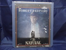 The Natural RCA SelectaVision CED VideoDisc Robert Redford 2 Disc Set
