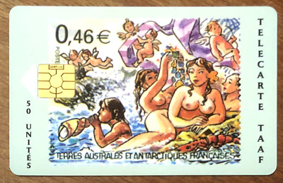 TAAF TRIUMPH DER VENUS TELEKARTE REF PHONECOTE TAAF34 PHONE CARD KARTE