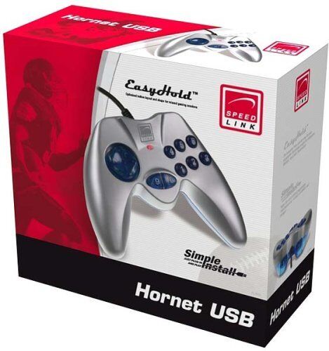Te Resistent Lastig Speedlink Hornet Gamepad Joypad Controller for Computer 8 Buttons USB  Silver Blu 4027301065121 | eBay