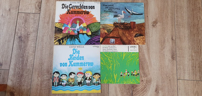 4 DDR LP's LITERA / EHM WELK - Die Heiden ( Die Gerechten ) von Kummerow