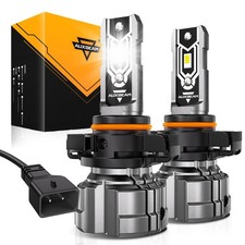 Auxbeam Led Headlight Psx24w 2504 Fog Light Bulbs Halogen Replacement Plug Play