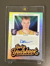 2024-25 Totally Certified - Rookie Yearbook Autgraphs Dalton Knecht # RYA-DAL RC