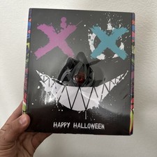 Halloween LED Mask With Light Up Skeleton Gloves SET Party Cosplay Costume -NEW