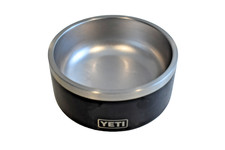 Yeti Stainless Steel  Bark  Standard Dog Bowl Black 32 oz. 4 Cup