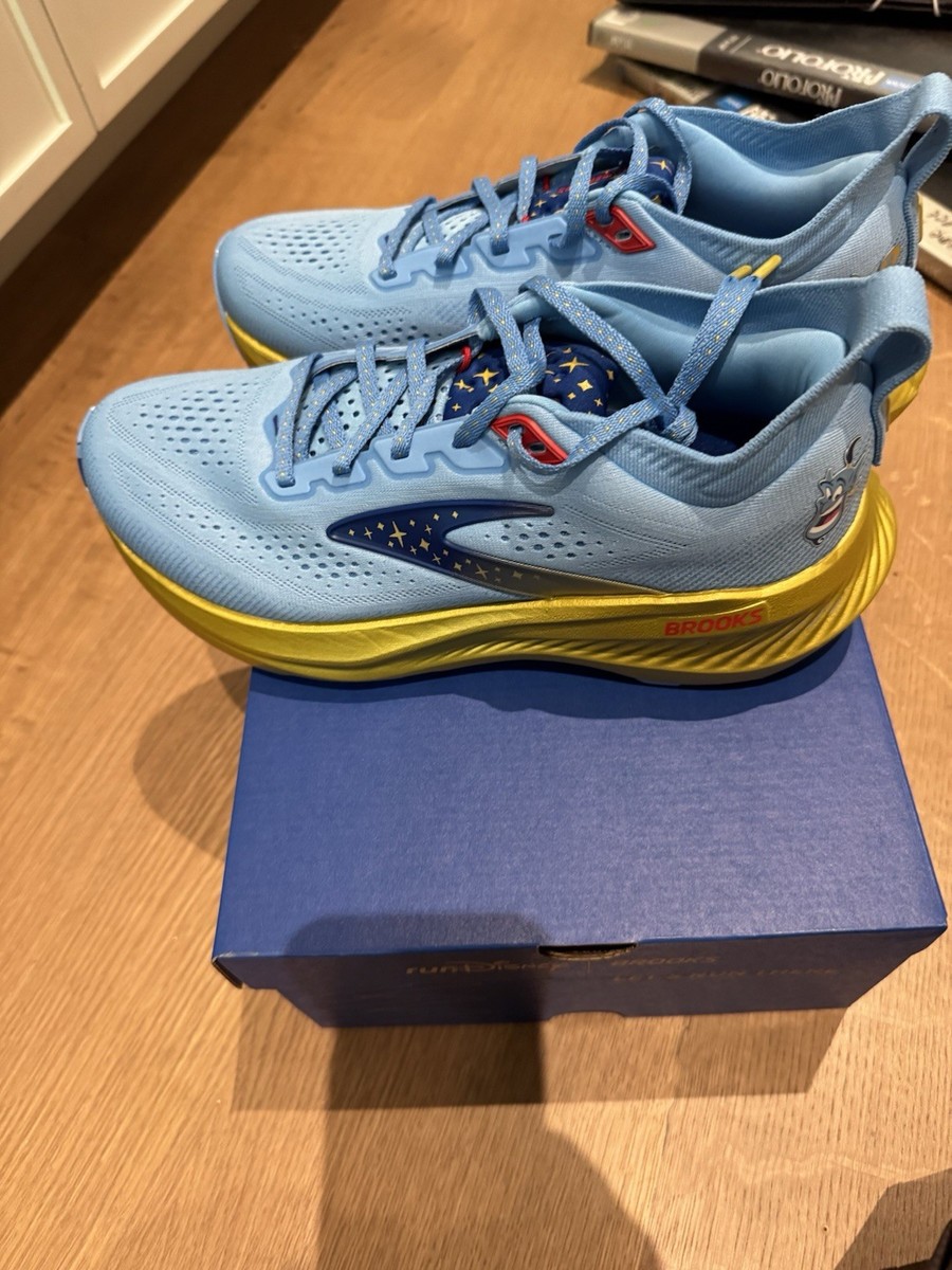 Brooks Glycerin 23 x Disney Genie Aladdin Mens Running Shoes Blue Gold NEW Celebrate Friendship with the 2026 runDisney Springtime  main image 2