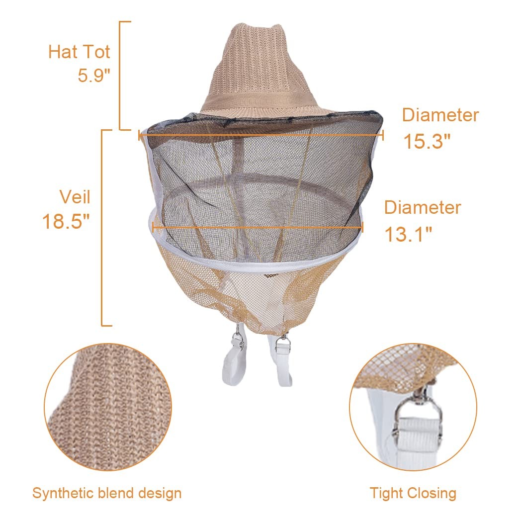 Beekeeping Supplies Bee Keeper Starting Kit 22 Pcs Beekeeping Tool Kit Bee Sm...