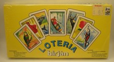 Juego de Mesa Bingo Mexicano Lotería Birjan Vintage Caja Original Años 80 Precintado