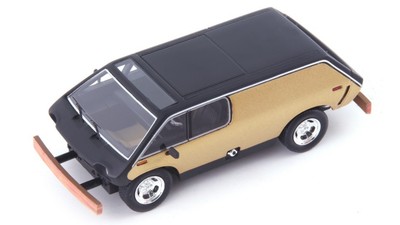 Avenue43 BRUBAKER BOX VAN 1972 GOLD-BLACK 1:43