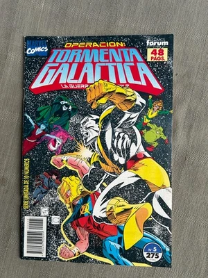 Operation Galactic Storm No. 5 1993 Forum Ed Spanish In Excellent Condition - Image 1 of 4