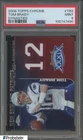 2008 Topps Chrome Dynasties #TB2 Tom Brady New England Patriots PSA 9 MINT