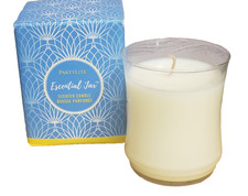 PartyLite Essential Jar WHITE CLOVE Single Wick Candle G451048 - RETIRED 8.4 oz