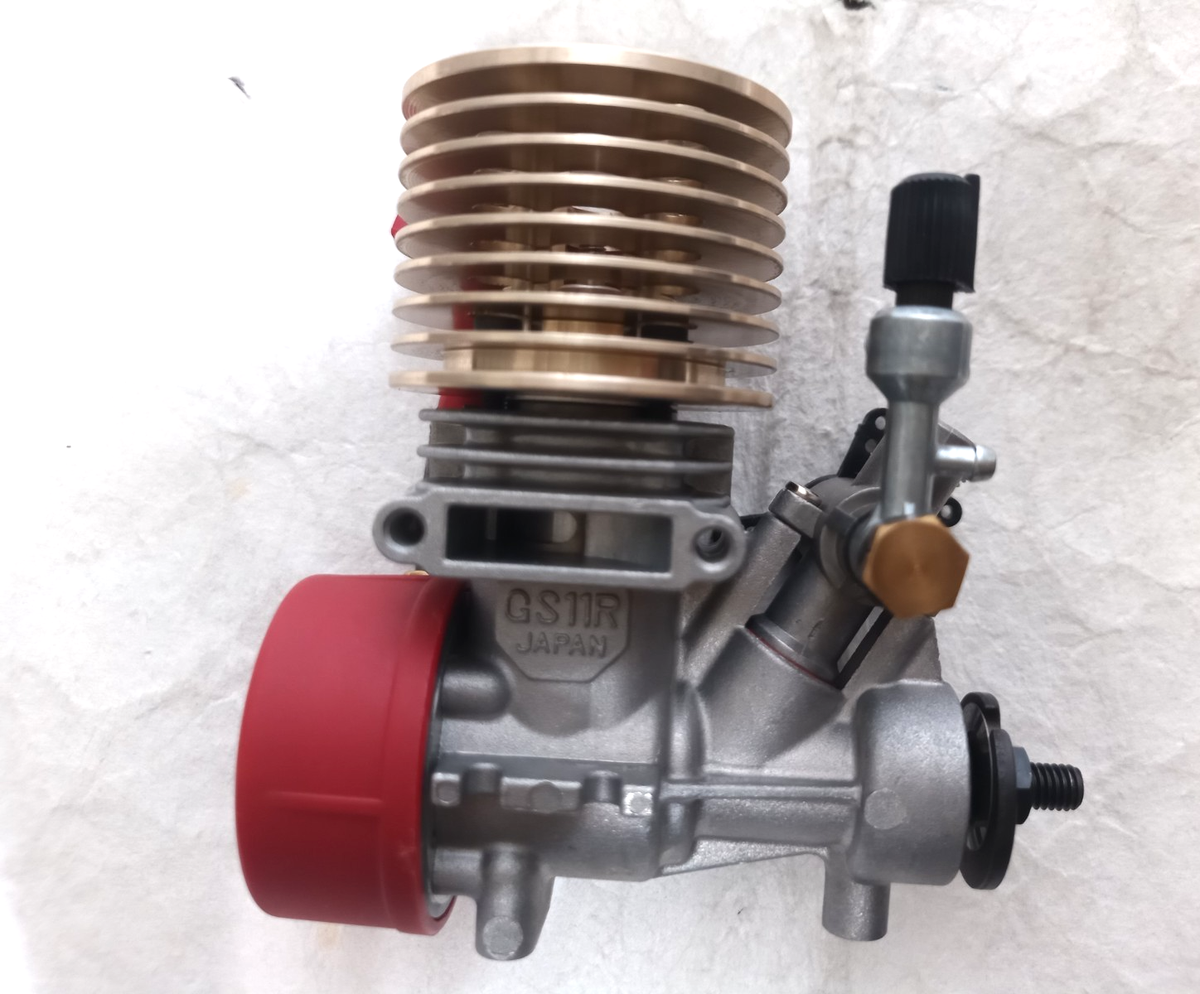 Kyosho GS11R Engine With Recoil-Starter & Manual For 1/10 Car